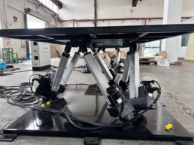 6DOF Hexapod Motion Simulation Platform 600kg Load FDR