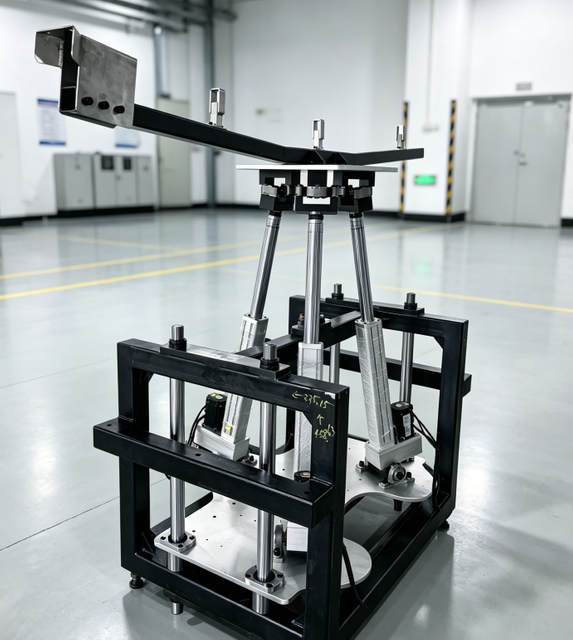Precision 3DOF Platform with Servo Linear Actuators | Solution for Smart Agricultural Pruning Machinery